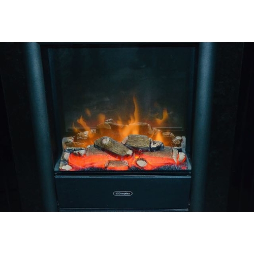 358B - Contemporary Dimplex Electric Fire - Approx 3' x 2'10 x 1'