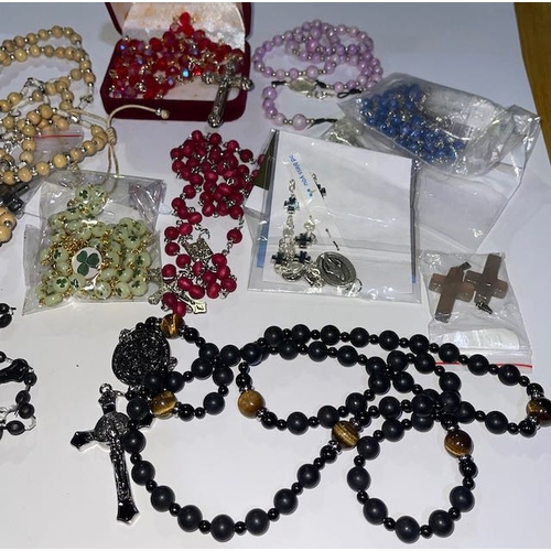 1014 - Collection Of Rosary Beads Etc