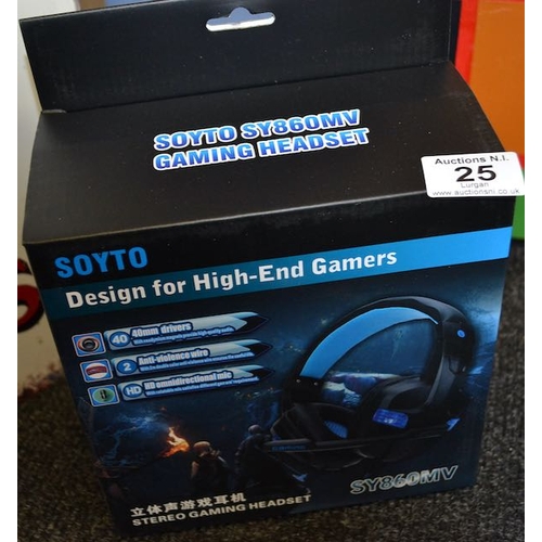 25 - Soyto Gaming Headset