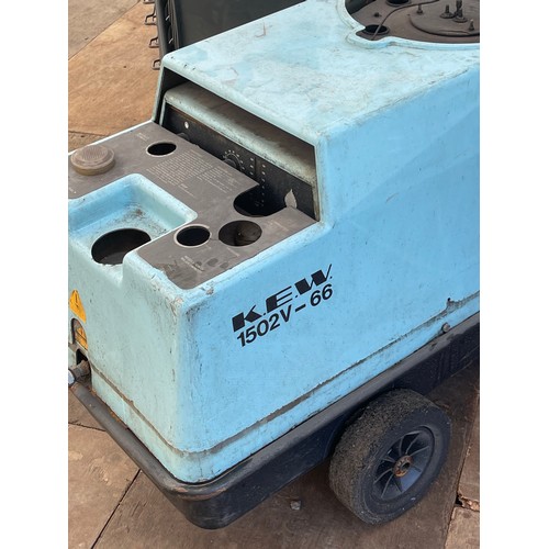 112D - ****ALL PROCEEDS TO CHARITY*** Hot/Cold Powerwasher - K.E.W - 1502v-66 - As Seen For Parts/Repair