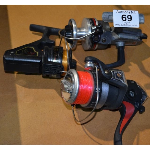 69 - Fishing Reel x 3 - Ryobi Catcher, Evil & Trail