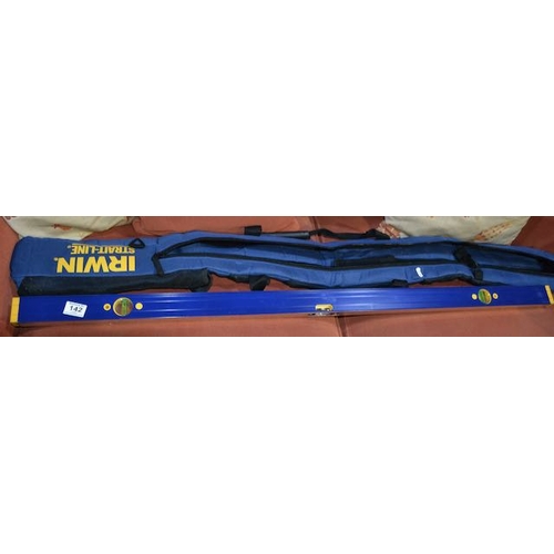 142 - Irwin Spirit Level In carry Bag