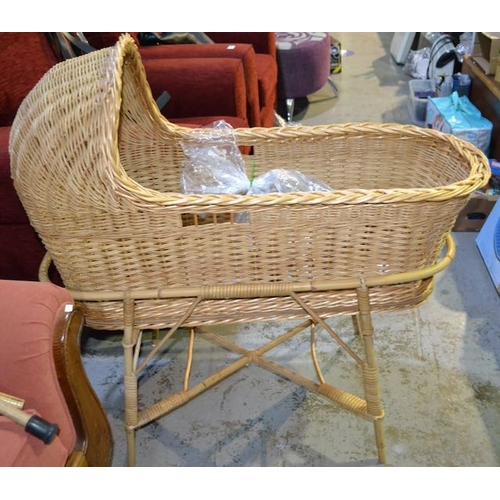 144 - Moses Basket On Stand