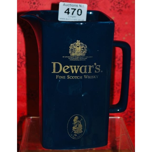 470 - Wade Dewar's Fine Scotch Whisky Jug