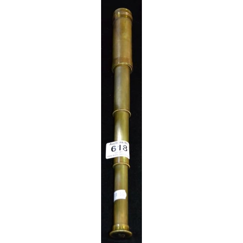 618 - Brass Telescope