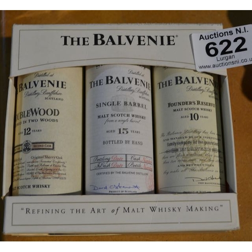 622 - The Balvanie Scotch Whisky Boxset