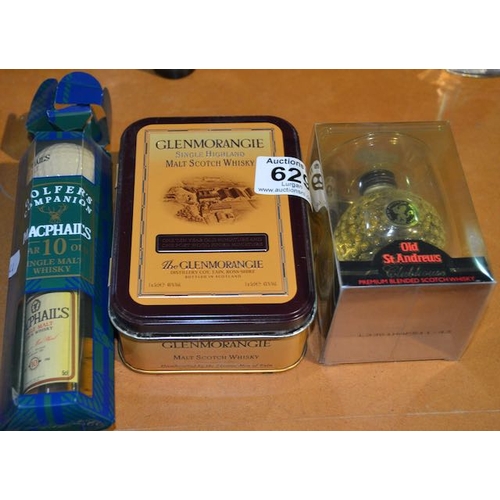 629 - Macphails, Glenmorangie + Old St Andrew's Gift Box