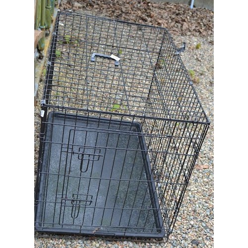 176 - Large Folding Pet Crate