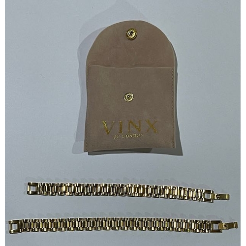 1088 - Vinx of London Chain Link Bracelet x2 - 2 Sizes