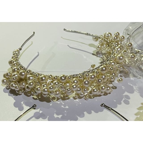 1043 - Ornate Headband x 3 Plus Vine Hairband and Cuff