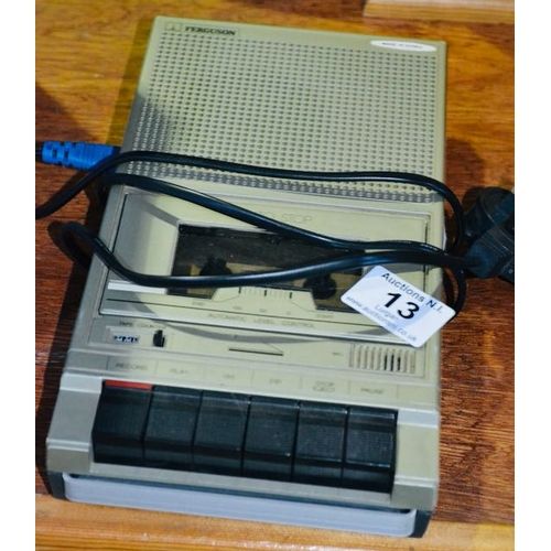 13 - Ferguson Cassette Recorder