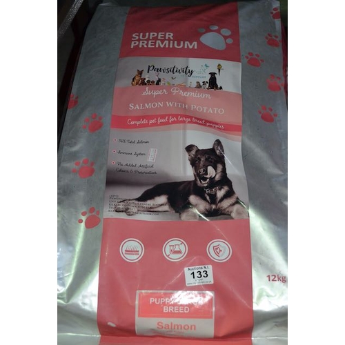 133 - Pawsivity Super Premium Salmon With Potato 12kg Puppy Food