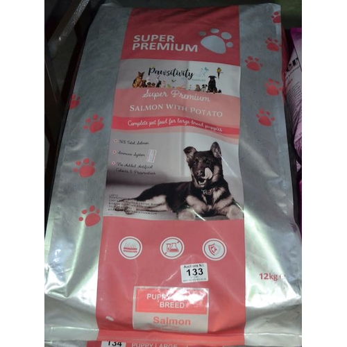 134 - Pawsivity Super Premium Salmon With Potato 12kg Puppy Food