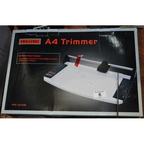 6 - Challenge A4 Trimmer - Boxed