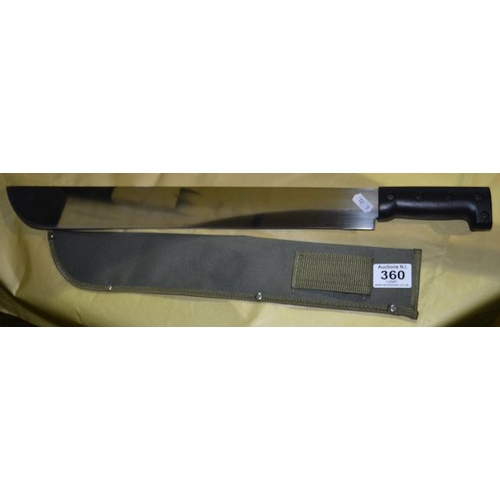 360 - Machette in Sheath