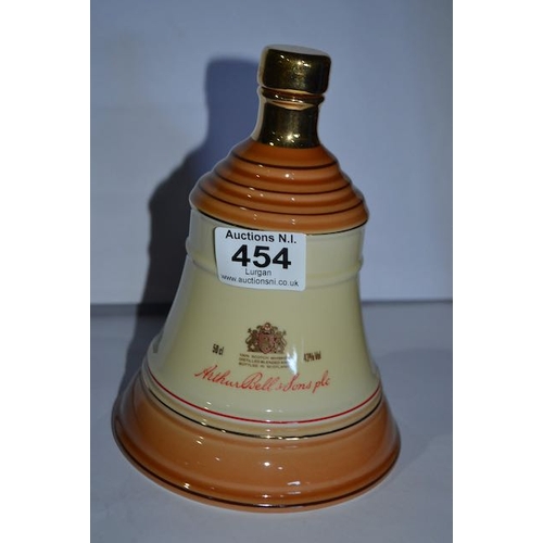 454 - Wade Bells Scotch Whiskey Bell Decanter