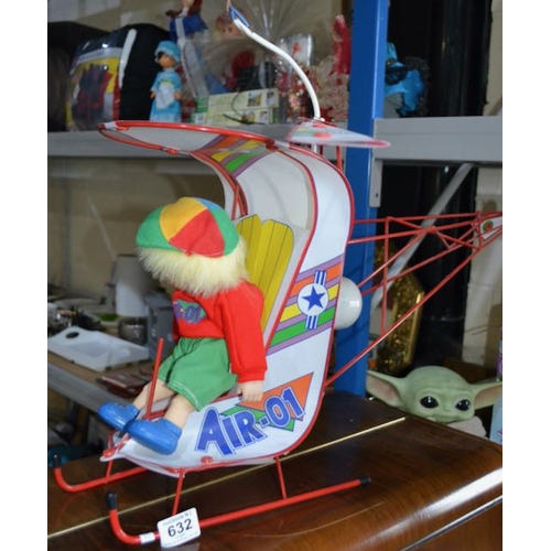 Helicopter Ceiling Lamp Untested