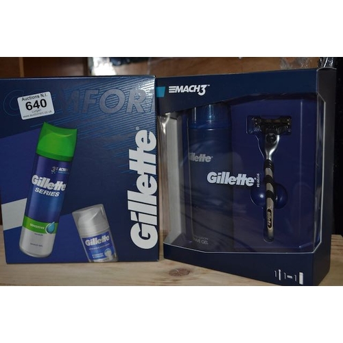 Gillette Gift Set x 2
