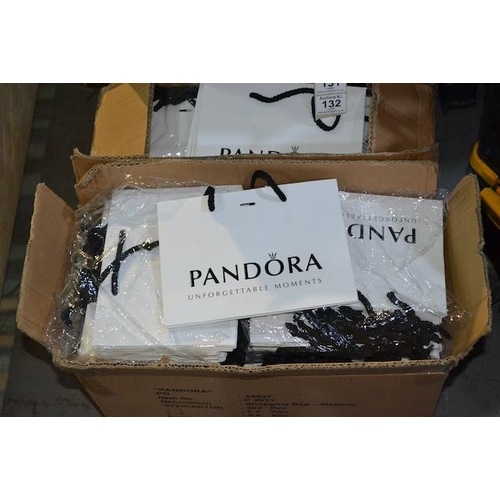 122 - Box Of Approx 200 Branded Jewellery Bags