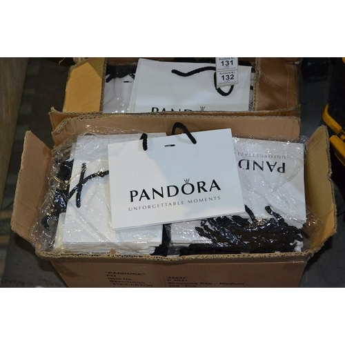 128 - Box Of Approx 200 Branded Jewellery Bags