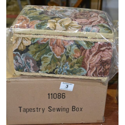 3 - Sewing Box - Boxed