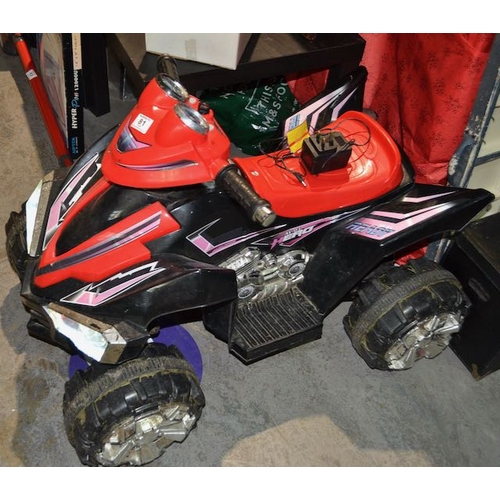 81 - Kids Battery Quad - New Battery & Charger