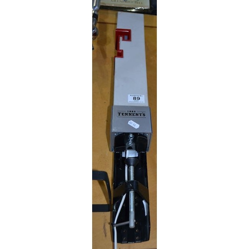 89 - Tennets Beer Pump Front/Display