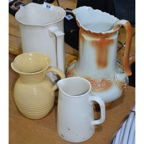 99 - 4 x Collectable Jugs Incl Newhall