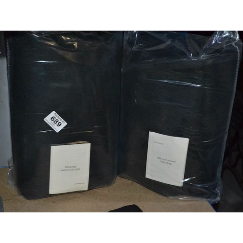 689 - 2 x 400L Non Woven Plant Bags - Sealed