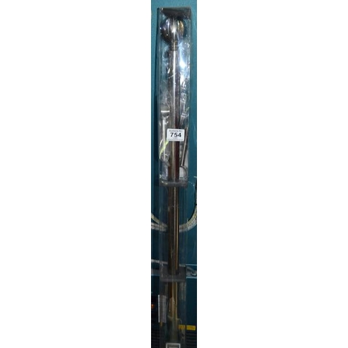 754 - Verona Extendable Metal Curtain Pole 1.2 -2.1m