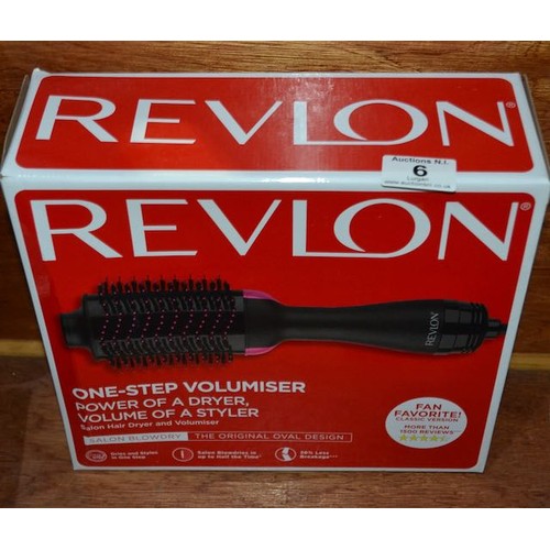 6 - Revlon One Step Volumiser - Box Sealed