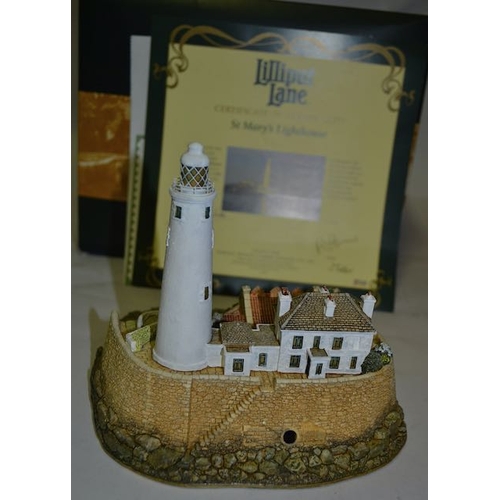 Large Lilliput Lane Boxed Limited Edition Illuminated Model With
