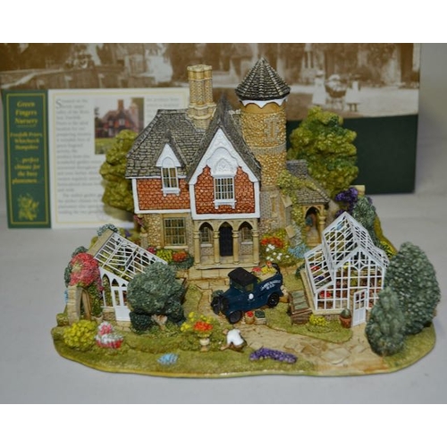 Boxed Lilliput Lane - Green Fingers Nursery With Deed