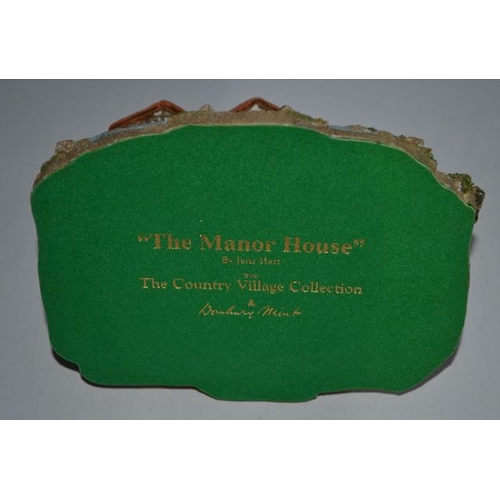 1064 - Danbury Mint The Manor House - Boxed With Cert