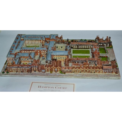 1069 - Large Danbury Mint Hampton Court - Boxed With Cert