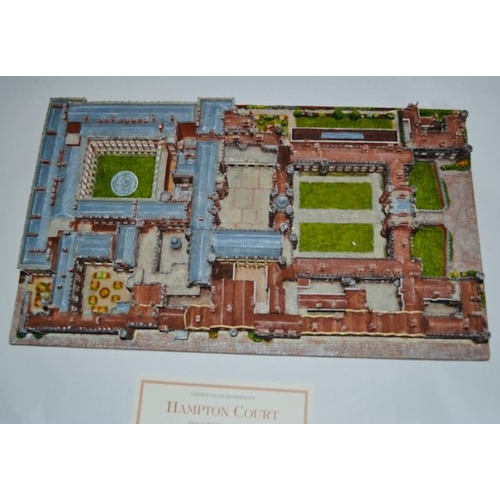 1069 - Large Danbury Mint Hampton Court - Boxed With Cert