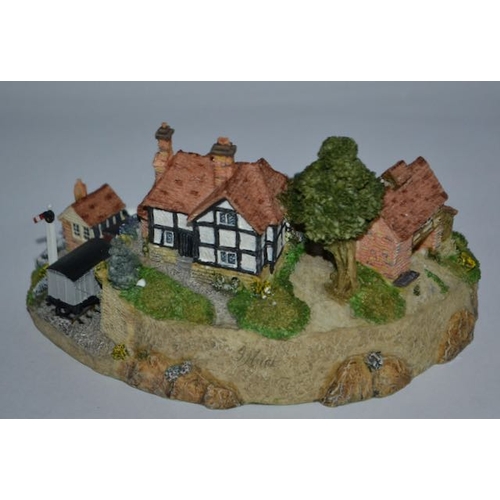 1089 - Danbury Mint Boxed Hill Farm Crossing with Cert