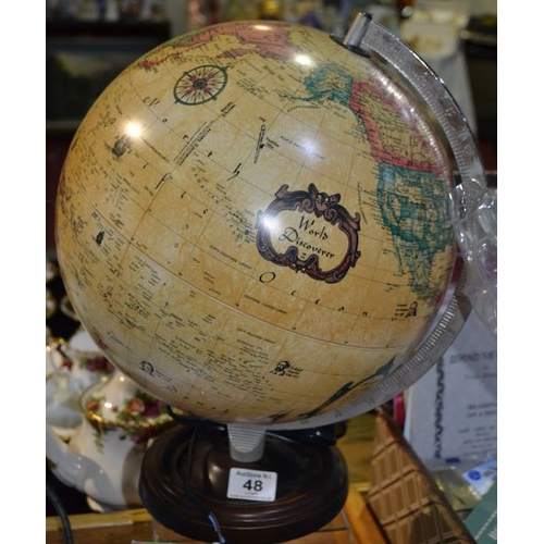 48 - Tabletop Globe