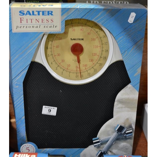 9 - Salter Fitness Personal Scale - Boxed