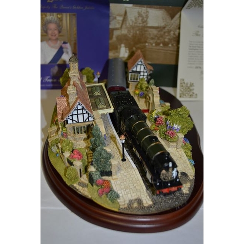 1002 - Large Boxed Ltd Ed Liliput Lane The Royal Train at Sandringham No 2234