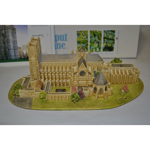 1026 - Large Boxed Liliput Lane Ltd Ed Westminster Abbey No 1543 To Commemorate the Marriage of William & K... 