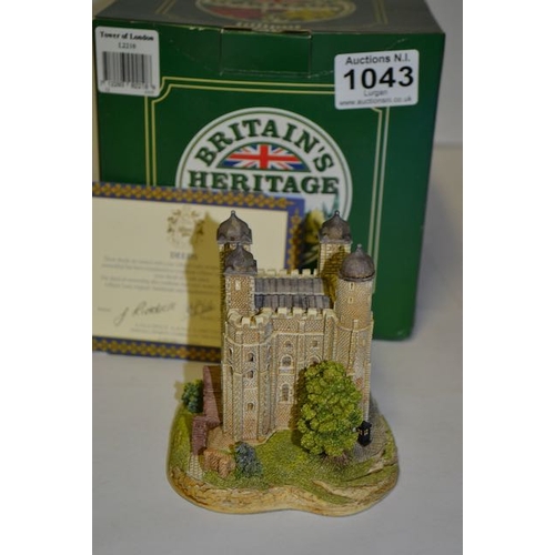 1043 - Boxed Liliput Lane Britains Heritage - Tower of London