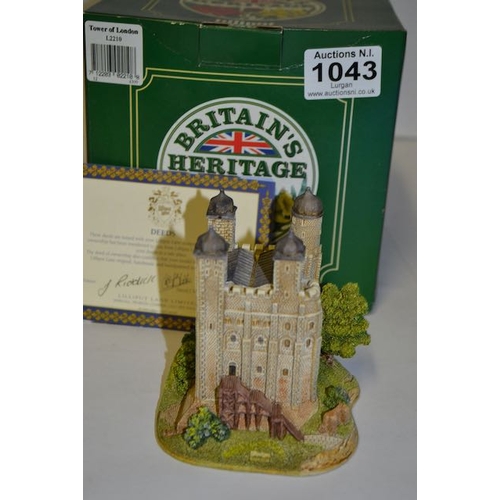 1043 - Boxed Liliput Lane Britains Heritage - Tower of London