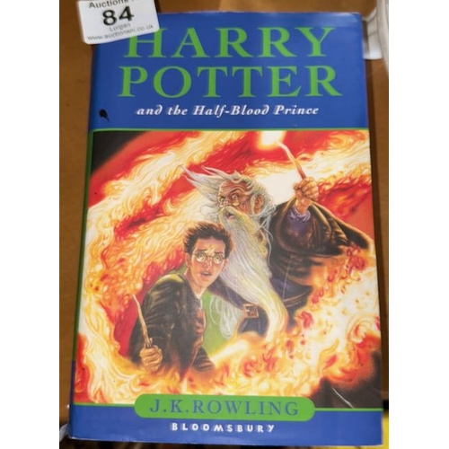 84 - Harry Potter And The Half Blood Prince 1st Edition Hard Back