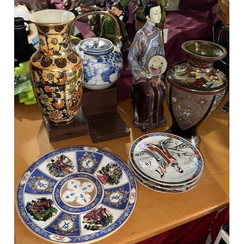 87 - Large Lot Of Collectable Asianware