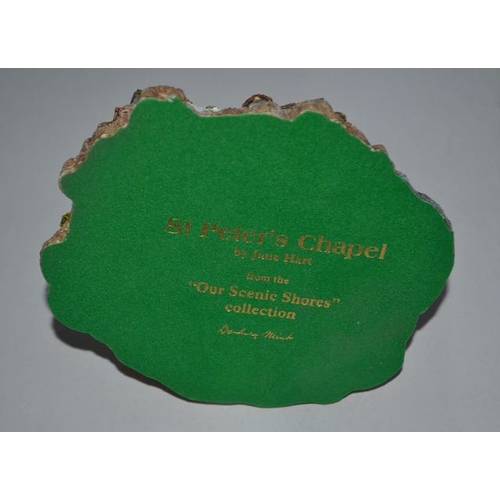 1065 - Danbury Mint St. Peter's Chapel - Boxed With Cert