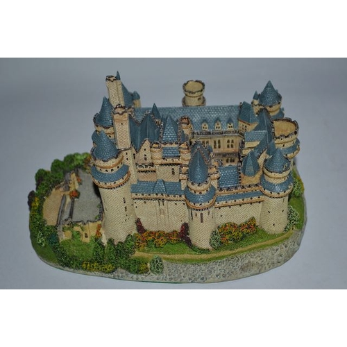 1091 - Danbury Mint Boxed Pierrefonds Castle from the 12 Sculptures Entitled Enchanted Castles of Europe wi... 