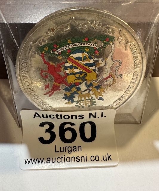Armagh City Banbridge & Craigavon Borough Council Platinum Jubilee Coin