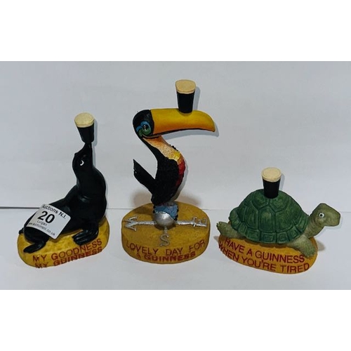 20 - Guinness Toucan Lovely Day for a Guinness, Tortoise Have a Guinness When You're Tired & Sealion My G... 