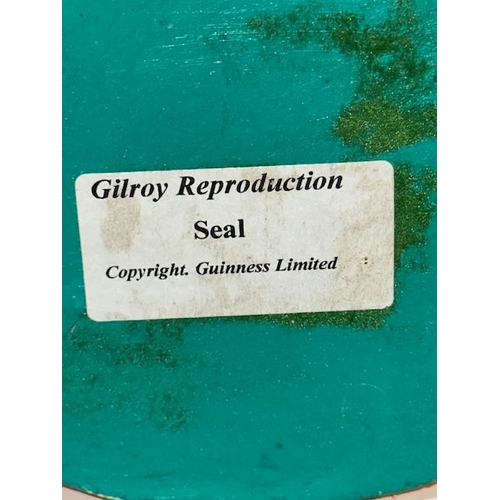 23 - Gilroy Reproduction Guinness Seal - Approx 9